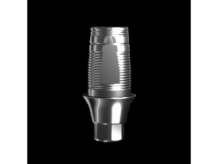 Абатмент-основание (одиночный), аналог GEO, совместим с Nobel Conical Connection NP (1.3 мм), с винтом 01120