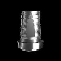 Абатмент-основание (мостовидный), аналог GEO, совместим с Nobel Conical Connection RP (1,3 мм)  с винтом 01125