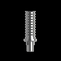 Абатмент временный (одиночный), совместим с Nobel Replace RP (1.0 мм), с винтом 00142