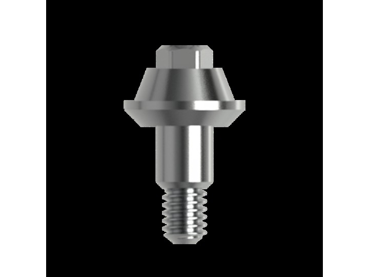 Абатмент-мультиюнит прямой, совместим с Nobel Replace NP (1.0 мм), с винтом 00315