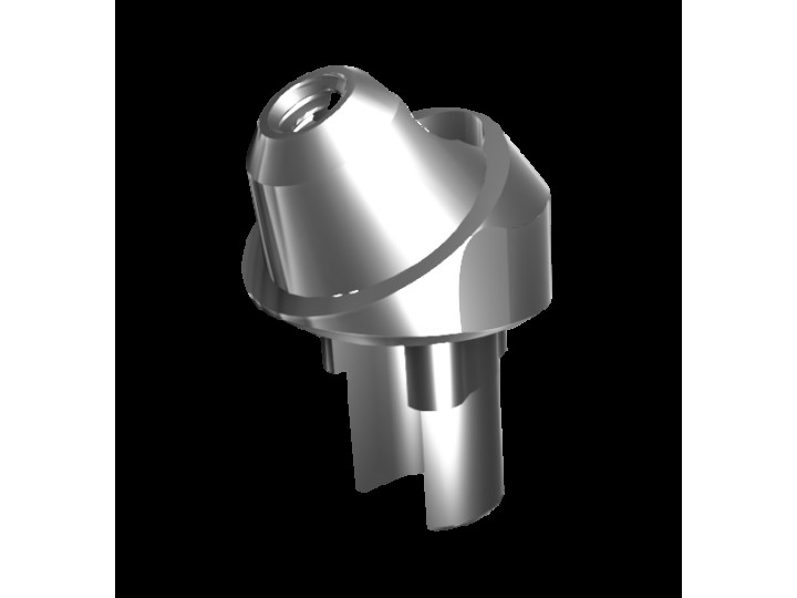 Абатмент-мультиюнит угловой 30°, совместим с Nobel Replace RP (3.0 мм), с винтом 00326
