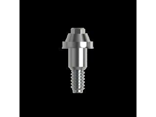 Абатмент-мультиюнит прямой, совместим с Nobel Replace WP (1.0 мм), с винтом 00321