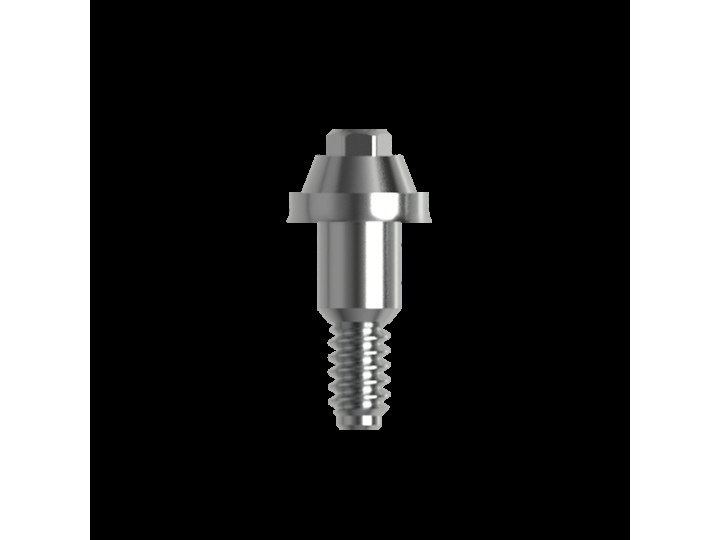 Абатмент-мультиюнит прямой, совместим с Nobel Replace WP (1.0 мм), с винтом 00321