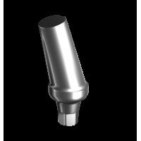 Абатмент титановый угловой 17°, совместим с Osstem Mini ⌀ 4.5 (2.0 мм), type B, с винтом 01494