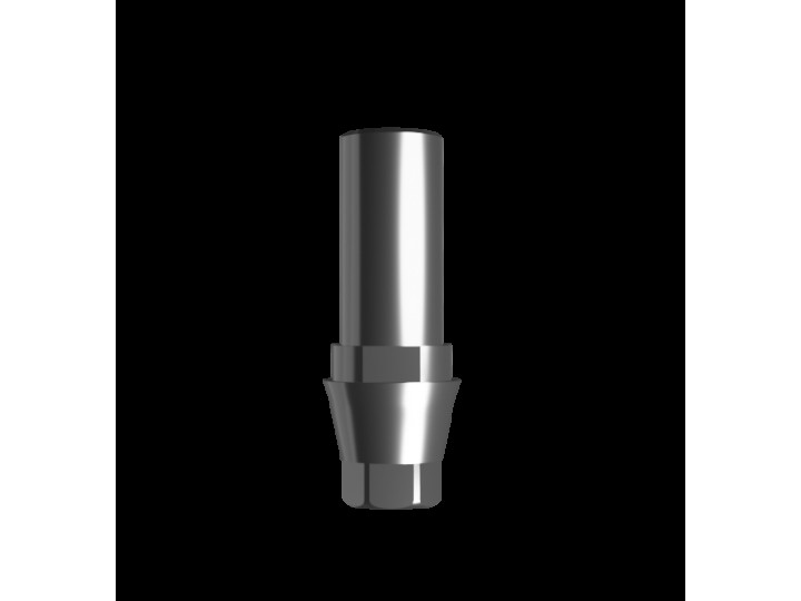 Абатмент временный (одиночный) для CAD/CAM, с антиротацией, совместим с Osstem Regular (1.0 мм), с винтом 00904