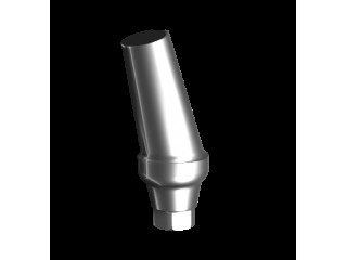 Абатмент титановый угловой 17°, совместим с Osstem Regular ⌀ 4.5 (2.0 мм), type B, с винтом 01492