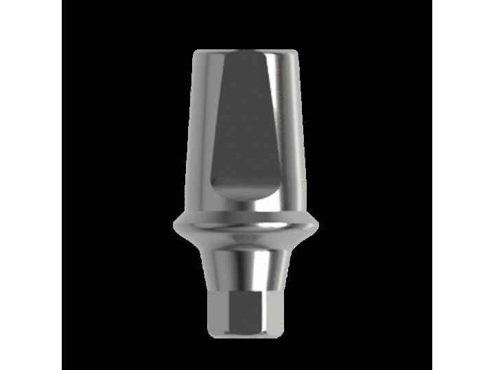 Абатмент титановый прямой, совместим с Osstem Mini (1.0 мм), с винтом 00426