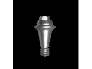 Абатмент-мультиюнит прямой, совместим с Osstem Mini (1.5 мм) 01030