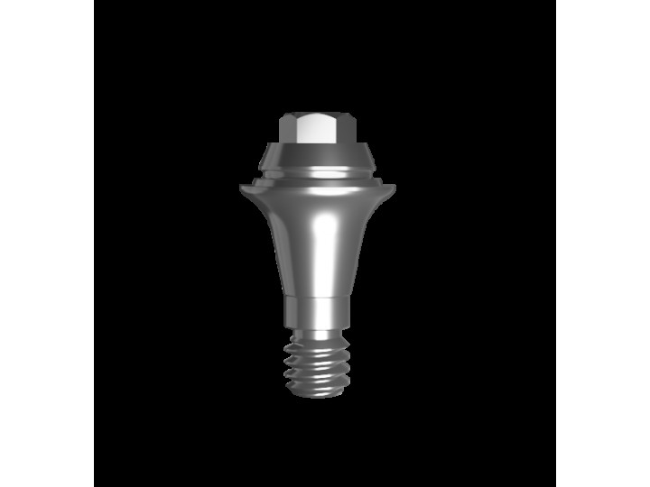 Абатмент-мультиюнит прямой, совместим с Osstem Mini (1.5 мм) 01030