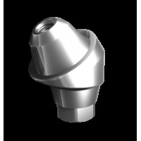 Абатмент-мультиюнит угловой 30° с внутренней резьбой, совместим с Osstem Regular (3.5 мм), с винтом 00938