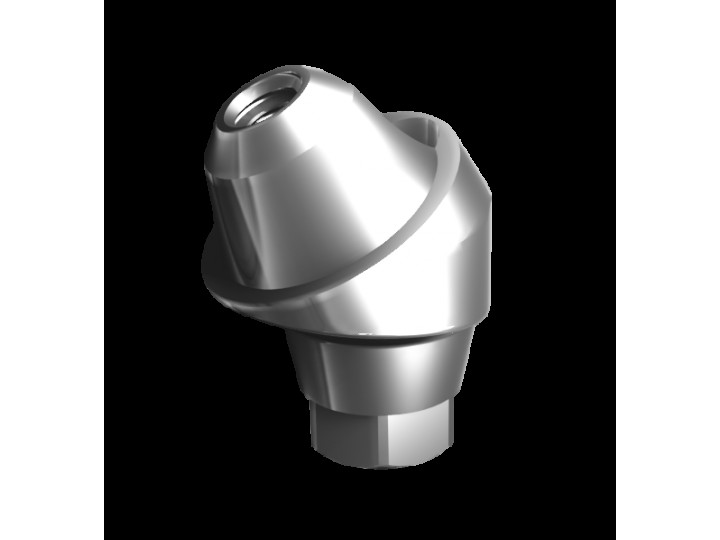 Абатмент-мультиюнит угловой 30° с внутренней резьбой, совместим с Osstem Regular (3.5 мм), с винтом 00938