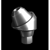 Абатмент-мультиюнит угловой 30° с внутренней резьбой, совместим с Osstem Mini (3.5 мм), с винтом 00915