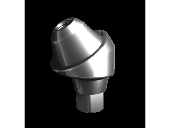 Абатмент-мультиюнит угловой 30° с внутренней резьбой, совместим с Osstem Mini (3.5 мм), с винтом 00915