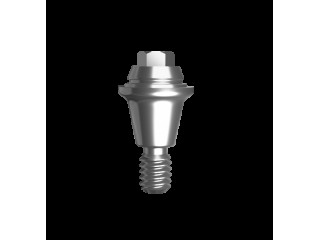 00896Абатмент-мультиюнит прямой, совместим с Osstem Regular (1.5 мм)