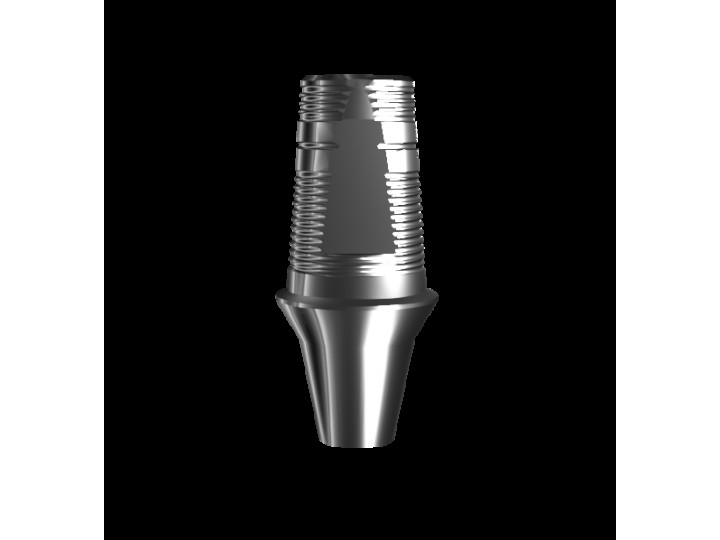 Абатмент-основание (мостовидный), аналог GEO, совместим с Osstem Mini (1.3 мм), с винтом 01136