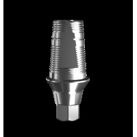 Абатмент-основание (одиночное), аналог GEO, совместим с Osstem Mini (1.3 мм), с винтом 01134