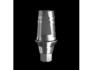 Абатмент-основание (одиночное), аналог GEO, совместим с Osstem Mini (1.3 мм), с винтом 01134