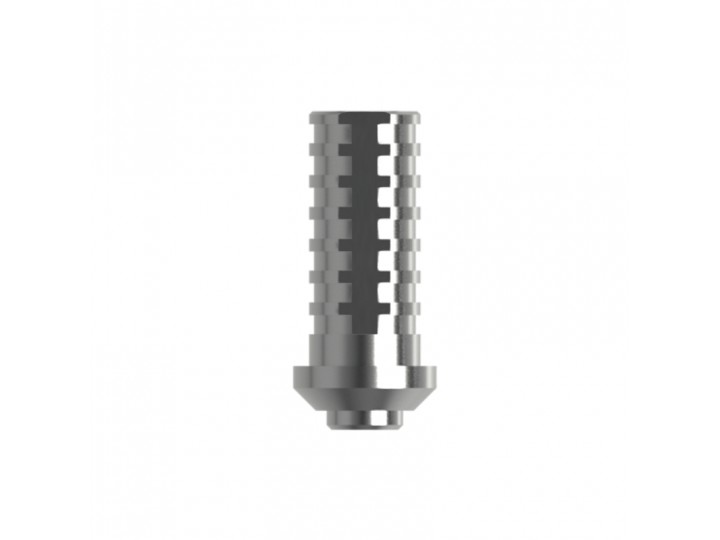 Абатмент временный без фиксации, совместим с Alpha-Bio, MIS, Adin, с винтом (1шт)