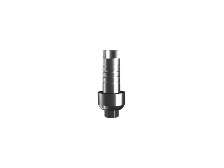 Основание титановое ULTRA LINE, TiN, с фиксацией, удлиненное 8 мм, совместимо с Alpha-Bio, MIS, Adin с винтом (1шт)