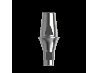 Абатмент титановый прямой, совместим с Straumann Bone Level RC (2.5 мм), с винтом 00075