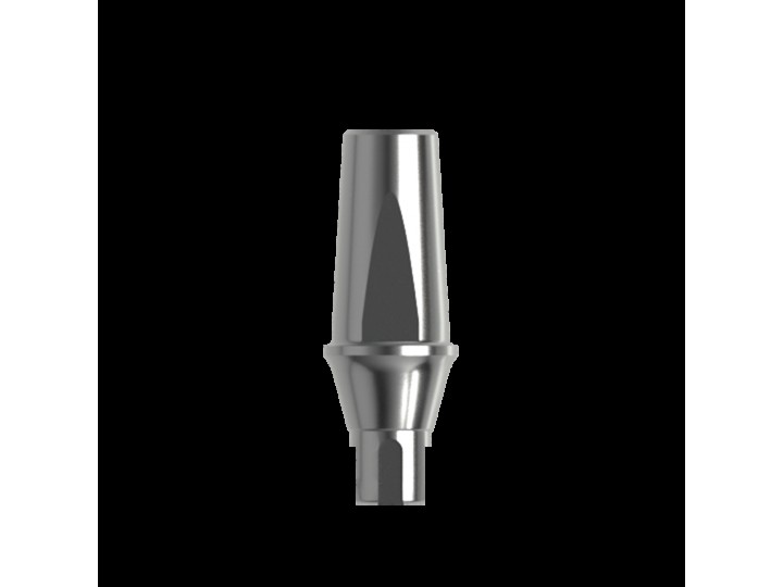 Абатмент титановый прямой, совместим с Straumann Bone Level NC (2.0 мм), с винтом 00073