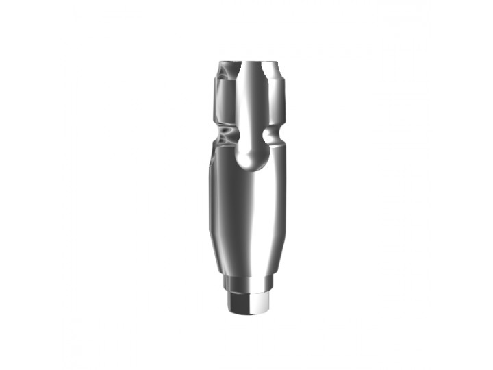 Абатмент титановый прямой, совместим с Straumann Bone Level NC (2.0 мм), с винтом 00073