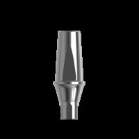 Абатмент титановый прямой, совместим с Straumann Bone Level NC (2.0 мм), с винтом 00073