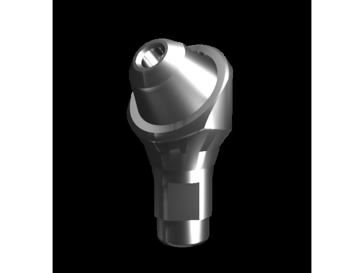 Абатмент-мультиюнит угловой 45° с внутренней резьбой, совместим с Straumann Bone Level RC (4.5 мм), type A 01594