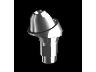 Абатмент-мультиюнит угловой 17° с внутренней резьбой, совместим с Straumann Bone Level RC (2.5 мм), type A 01340