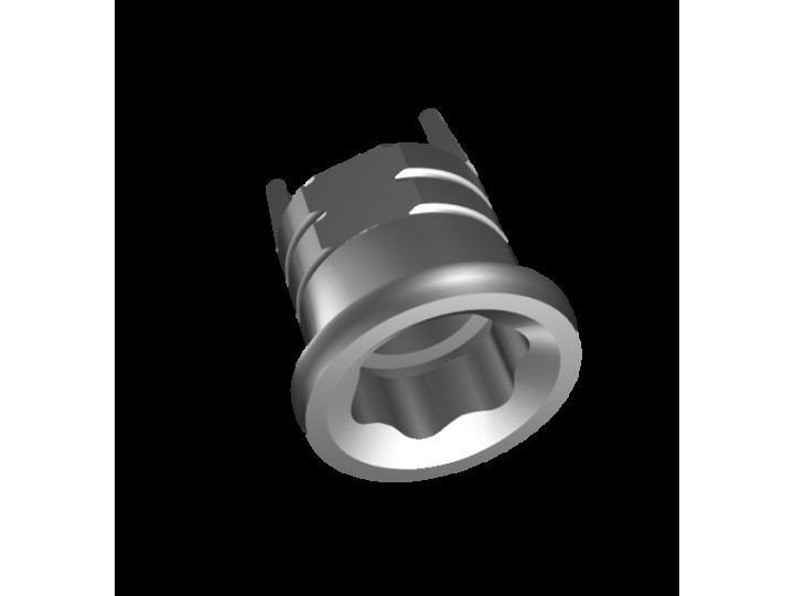 Абатмент-основание (одиночный), совместим с MUA DAS, с винтом 02649