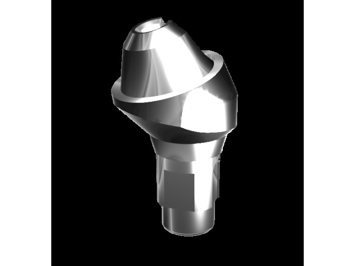 Абатмент-мультиюнит угловой 17° с внутренней резьбой, совместим с Straumann Bone Level RC (3.5 мм), type A 01341