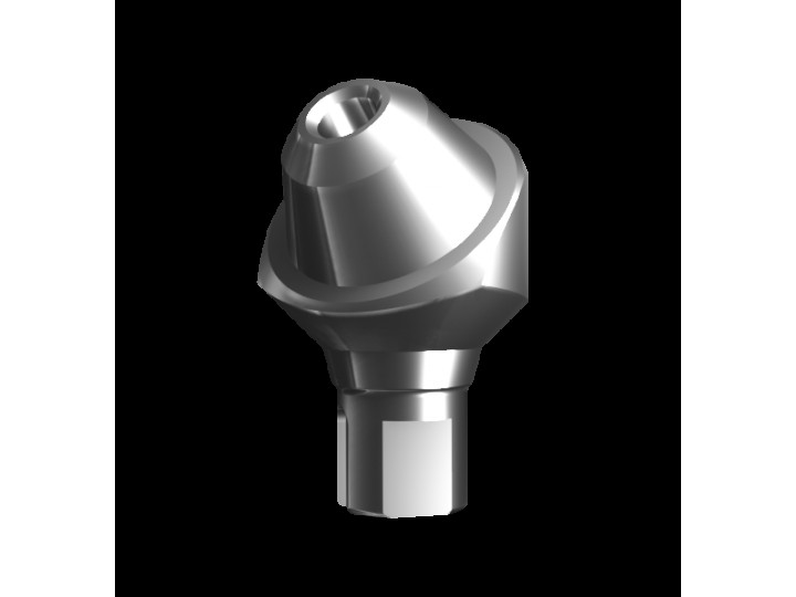 Абатмент-мультиюнит угловой 45° с внутренней резьбой, совместим с Straumann Bone Level NC (4.5 мм), type A 01591