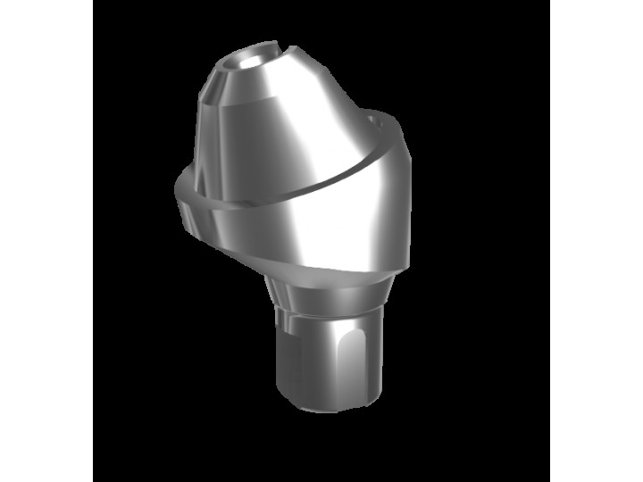 Абатмент-мультиюнит угловой 17° с внутренней резьбой, совместим с Straumann Bone Level NC (3.5 мм), type A 01337
