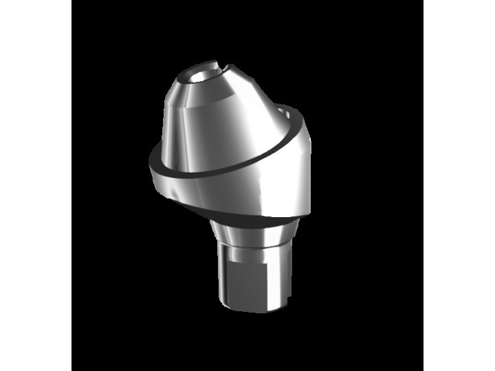 Абатмент-мультиюнит угловой 17° с внутренней резьбой, совместим с Straumann Bone Level NC (3.5 мм), type A 01337