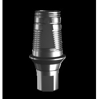 Абатмент-основание (одиночный), аналог GEO, совместим с Straumann Bone Level NC (1.3 мм), с винтом 01179