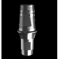 Абатмент-основание (одиночный), аналог GEO, совместим с Straumann Bone Level RC (1.3 мм), с винтом 01183