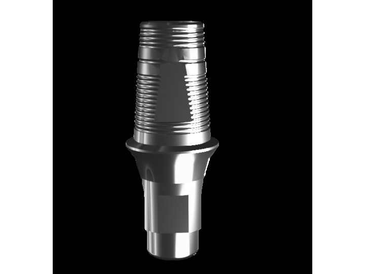 Абатмент-основание (одиночный), аналог GEO, совместим с Straumann Bone Level RC (1.3 мм), с винтом 01183
