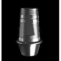 Абатмент-основание (мостовидный), аналог GEO, совместим с Straumann Bone Level RC (1.3 мм), с винтом 01184