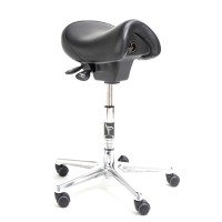 Стул-седло Bambach стандартное твёрдое, премиальная кожа