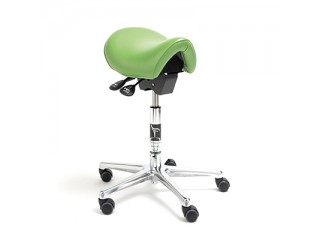 Стул-седло твёрдое Bambach Cutaway, со срезом, премиальная кожа