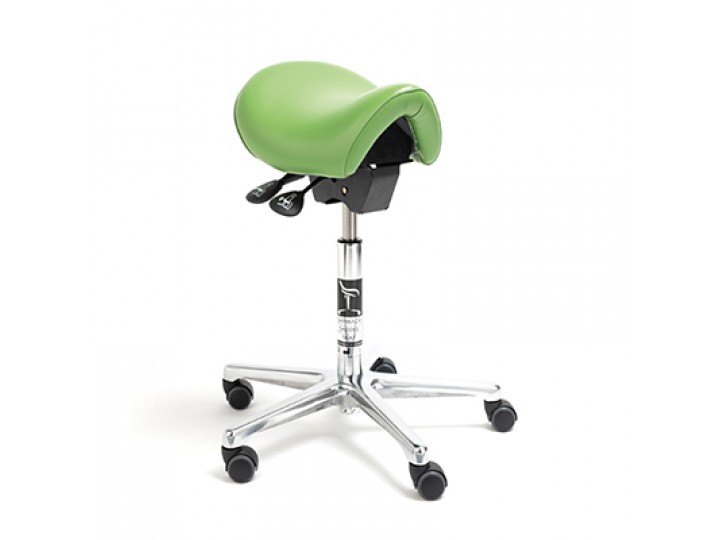 Стул-седло твёрдое Bambach Cutaway, со срезом, премиальная кожа