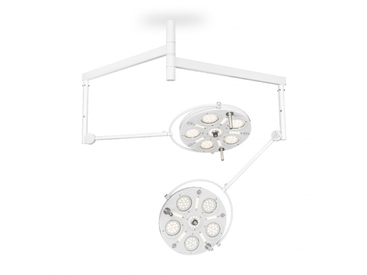 Светильник двухкупольный, 6-ти модульный FotonFly 6S6S, потолочный подвес