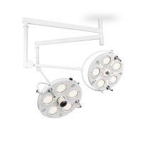 Светильник двухкупольный, 6-ти модульный FotonFly 6S5С, потолочный подвес