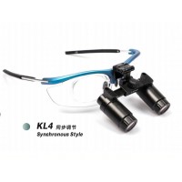 KL4 4.0х420 Бинокуляры универсальные, Flip-up с линзами призматического типа, E-SPORT BLACK