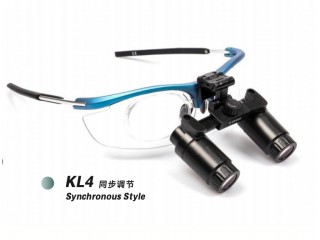 KL4 4.0х420 Бинокуляры универсальные, Flip-up с линзами призматического типа, E-SPORT BLACK