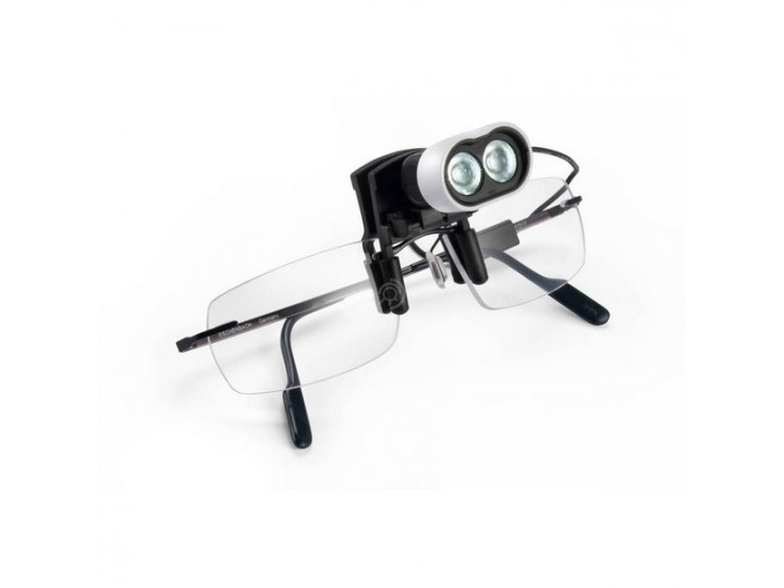 Светодиодная подсветка с зажимом для крепления на очки headlight LED, Eschenbach