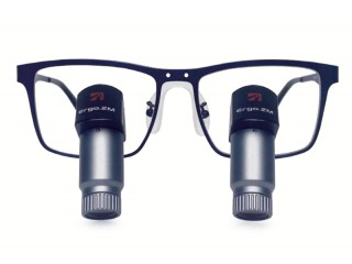 ErgoZm 5.0 Бинокуляры угловые индивид. с линзами рефрактивного типа, PD=58, Тi frame, АМ26OТI BLAC