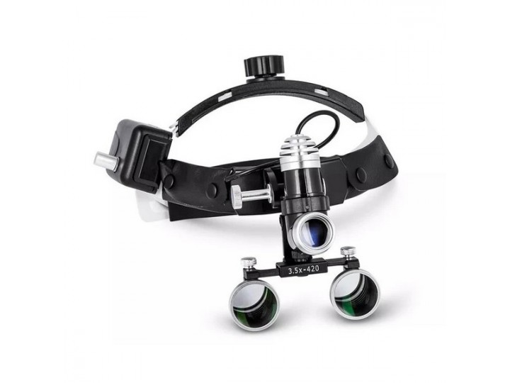 Бинокулярная лупа на шлеме Mercury увеличение 3.5x