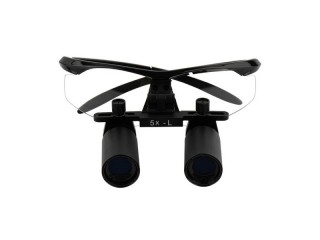 Бинокулярные лупы Ymarda Flip-up DM5.0X черная оправа