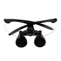 Бинокулярные лупы Ymarda Flip-up CH3.5X черная оправа